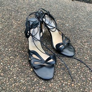 Jimmy Choo Lace Up Butterfly Sandals